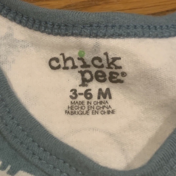 Lot of 4 Baby Boy Clothes - Size 3-6 Months, Carter's and Chick Pea, Cotton - Picture 5 of 10